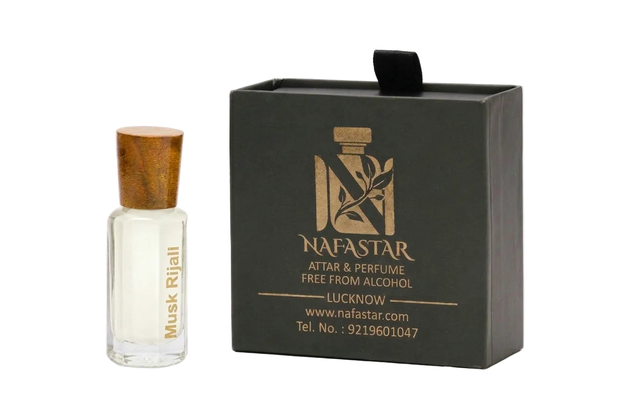 Nafastar Musk Rijali Attar | Intense Masculine Perfume Oil | Bold, Earthy & Sophisticated Signature Scent