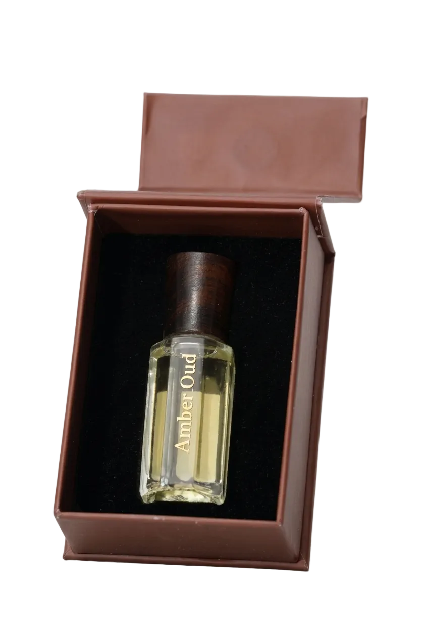 Amber Oud Attar: A Timeless Blend of Resinous Amber & Deep Woody Oud