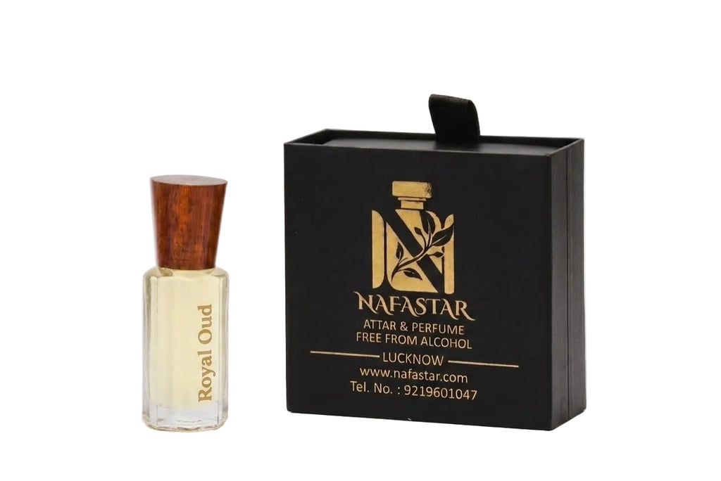 Royal Oud Attar: A Majestic Blend of Sacred Oud Wood & Regal Spice