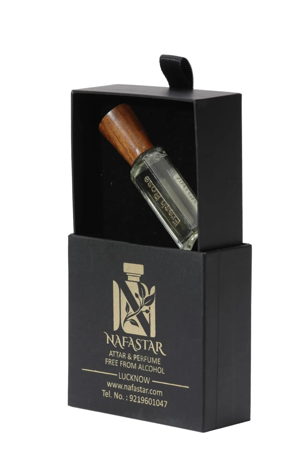 Nafastar Fresh Rose | Pure Floral Perfume Oil for Women & Men | Long-Lasting Alcohol-Free Concentrated Attar