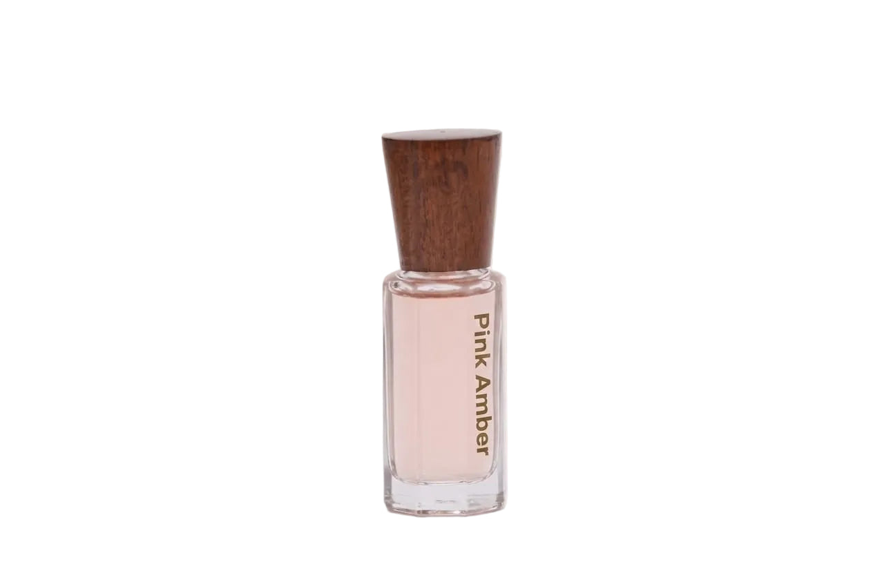 Pink Amber Attar: A Luminous Fusion of Soft Florals and Golden Resin