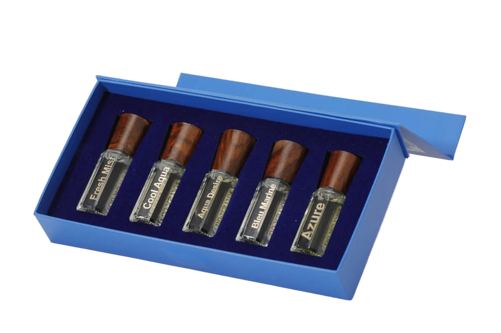 Essence of the Deep Blue: A Curated Collection of Fresh, Aquatic, and Long-Lasting Concentrated Perfume