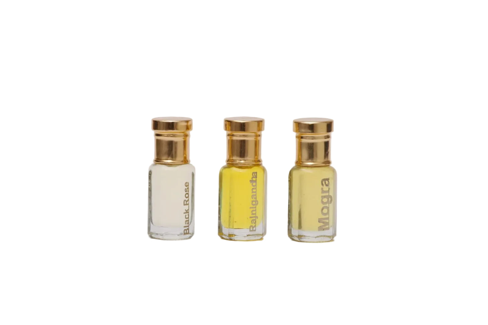 Midnight Noir Elegance: A Seductive Blend of Black Rose, Rajnigandha, and Mogra Attars