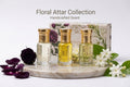 Midnight Noir Elegance: A Seductive Blend of Black Rose, Rajnigandha, and Mogra Attars