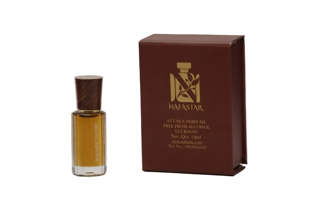 Mukhallat Harmain Attar: A Royal Blend of Pure Oud, Musk & Sacred Florals