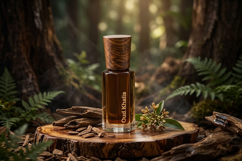 Oud Khalis Attar | Concentrated Agarwood Oil | 100% Alcohol-Free Luxury Unisex Fragrance